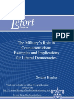 The Military's Role in Counterterrorism: Examples and Implications For Liberal Democracies