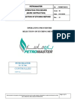 Pm-Met-Wi-012 Selection of Etching Method