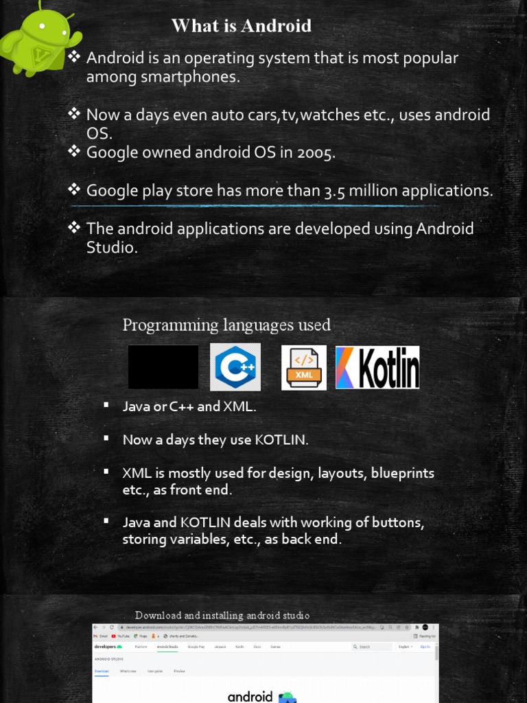 Introduction to Android OS and App Development | PDF | Android ...