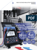 Measure The Insulation Resistance of High-Voltage Equipment