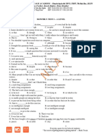 Monthly Test 2 A Level 2