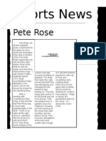 Pete Rose Banned: Sports News