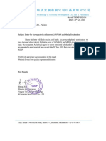 TGDCP-2021024 Letter for Survey activity of Internet LANWAN and Media Troubleshoot