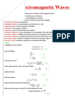 CH.33 Electromagnetic Waves: Definitions