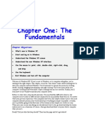 Chapter One: The Fundamentals