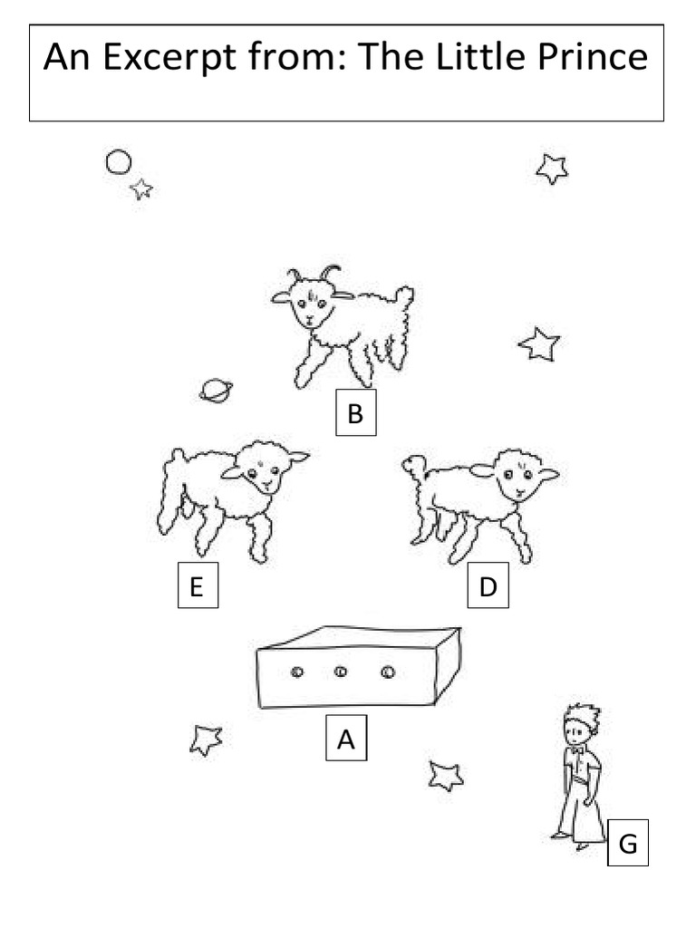 The Little Prince Excerpt Reading Story PDF The Little Prince