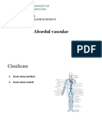 Abord Venos Si Arterial