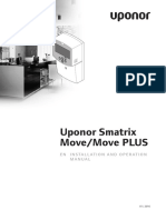 Uponor Smatrix Move/Move PLUS: en Installation and Operation Manual