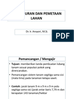 Pemancangan - Mengajir