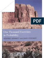 Geoffrey Grimmett - David Stirzaker - One Thousand Exercises in Probability-Oxford University Press (2001)