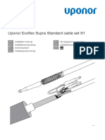 Uponor Ecoflex Supra Standard Cable Set S1