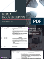 Program Kerja Housekeeping