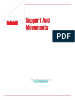 Support and Movements