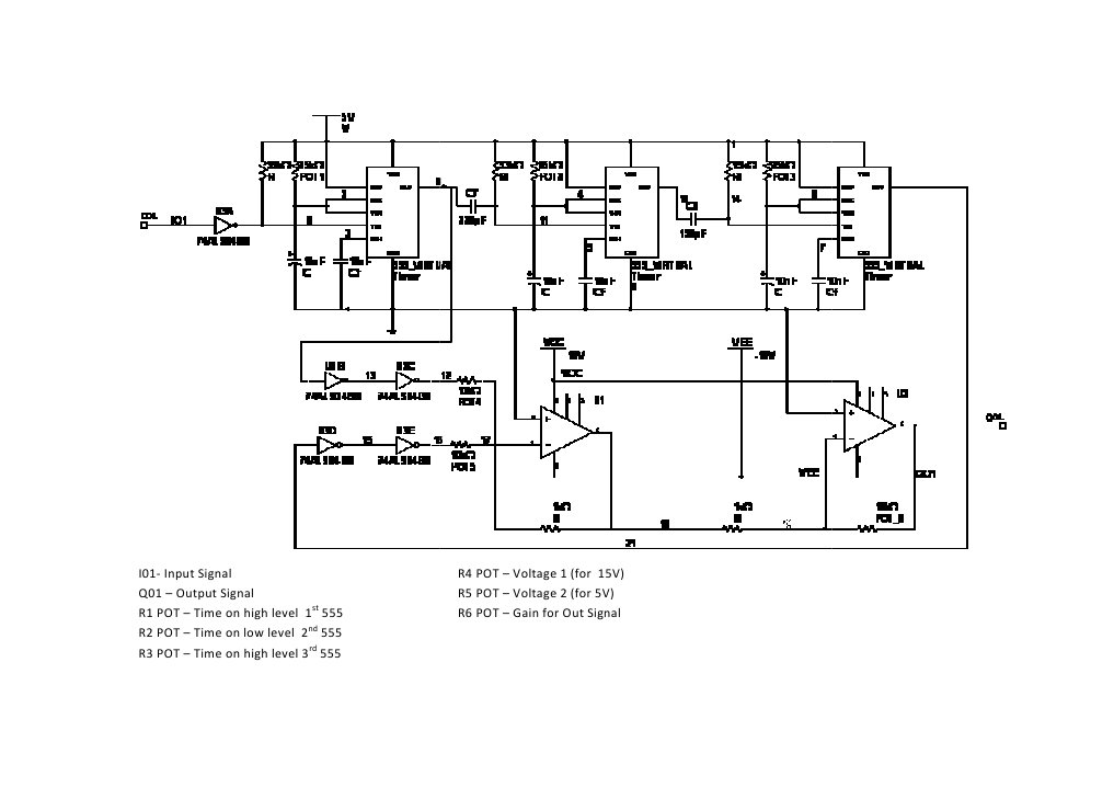 555 Timer Circuit Signal Parameters | PDF | Computers | Technology ...
