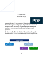 Research Design Framework for Marketing Projects