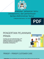 Materi 2 - Pelayanan Tamu (Resepsionis)