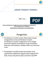 Konsep Pembelajaran Tematik Terpadu