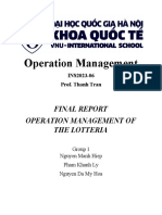 Operation Management of The Lotteria Korean Fast Food Chain