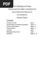 Download Background Essay by Edward Green SN55013224 doc pdf