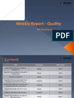 Quality Report Presentation