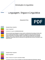 Linguagem Li 769 Ngua e Lingui 769 Stica - To 769 Picos de Aula