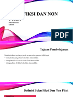 BUKU FIKSI DAN NON FIKSI