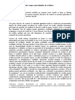 controlul bancar operativ asupra operatiunilor de creditare