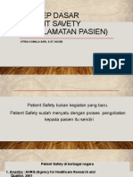 Konsep Dasar Patient Savety