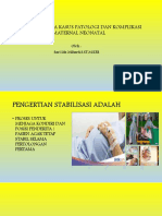 PT 2 Stabilisasi Pada Kasus Patologi Dan Komplikasi Maternal Neonatal