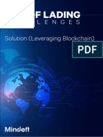 Challenges Solution (Leveraging Blockchain) : Bill of Lading