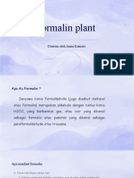 Formalin Plant