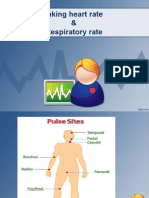 Taking Heart Rate & Respiratory Rate