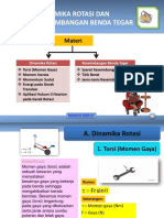 Dinamika Rotasi Dan Kesetimbangan Benda Tegar