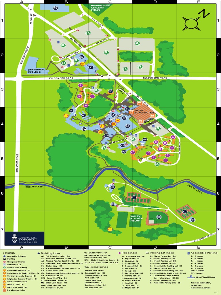 Utsc Campus Map