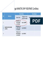 Compare Harga Makita DHP 458 RME