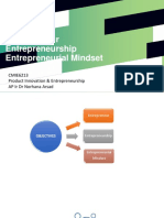 Entrepreneur Entrepreneurship Entrepreneurial Mindset