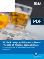 Alcohol, Drugs and The Workplace - The Role of Medical Professionals