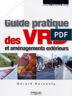 Guide Pratique Des VRD Et Aménagements Extérieurs, Gérard KARSENTY -Eyrolles