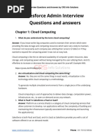 Salesforce Admin Interview Questions and Answers PDF