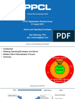 Epsc Digitalization Working Group 31 August 2021 Alarms and Operating Envelopes Alan Mahoney, PHD