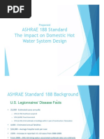 ASHRAE 188 Standard The Impact On Domestic Hot Water System Design