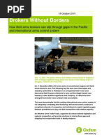 Download Brokers Without Borders How illicit arms brokers can slip through gaps in the Pacific and international arms control system by Oxfam SN55016940 doc pdf