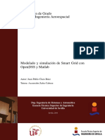 TFG Modelado y simulaciÃ³n de SmartGrid con OpenDSS y Matlab. JUAN PABLO CLARO BÃ_EZ