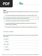 Quiz - 03 - Self Review Quiz - Acad - Sle201v15 Courseware - SUSE Academy