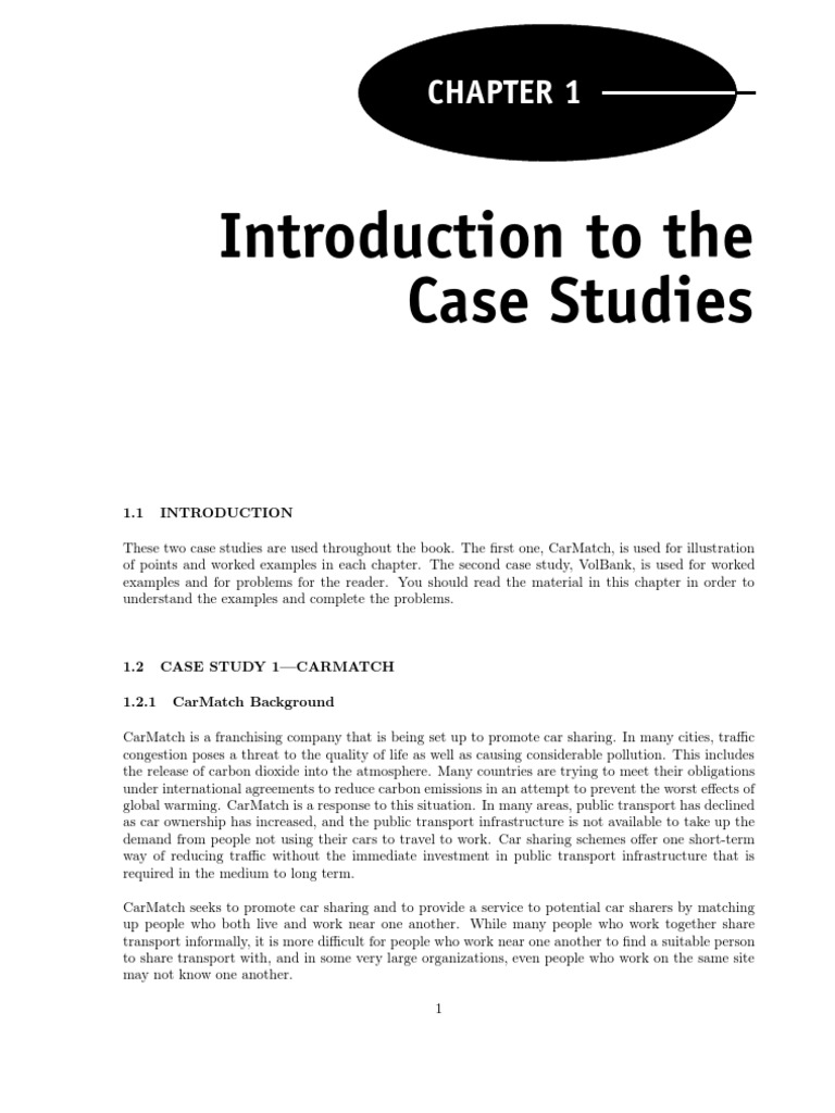 Case Studies | PDF | Unified Modeling Language | Object Oriented ...
