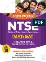 Study Package Ntse (Mat+Sat)
