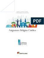 Bases Curriculares y Programa Religión Católica