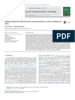 Applying Improved Artificial Neural Network Models To Evaluate Drilling Rate Index