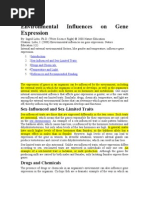 Download Environmental Influences on Gene Expression by kinbisabell SN55018955 doc pdf