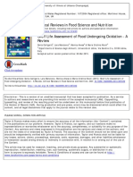 Shelf-Life Assessment of Food Undergoing Oxidation-A Review